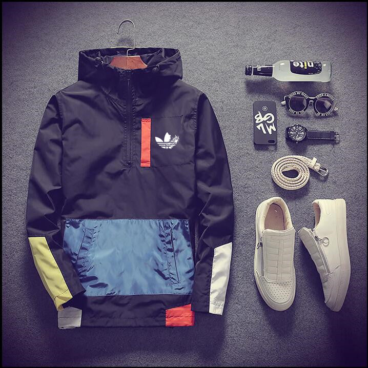 New 2019 Casual Men's Jackets Waterproof Spring Hooded